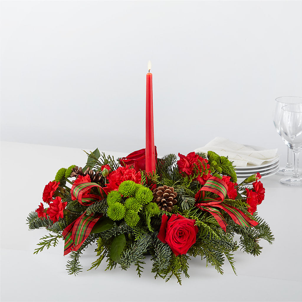 By the Candlelight Centerpiece – The Flower Garden, Nettleton MS