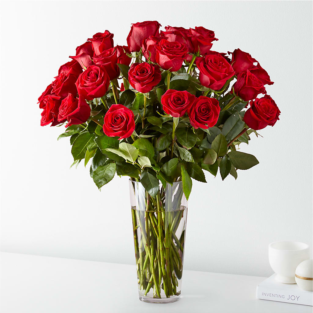 Long Stem Red Rose Bouquet – The Flower Garden, Nettleton MS