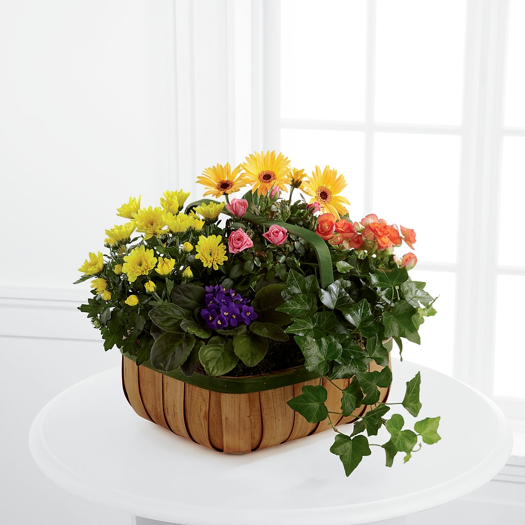 Gentle Blossoms Basket – The Flower Garden, Nettleton MS