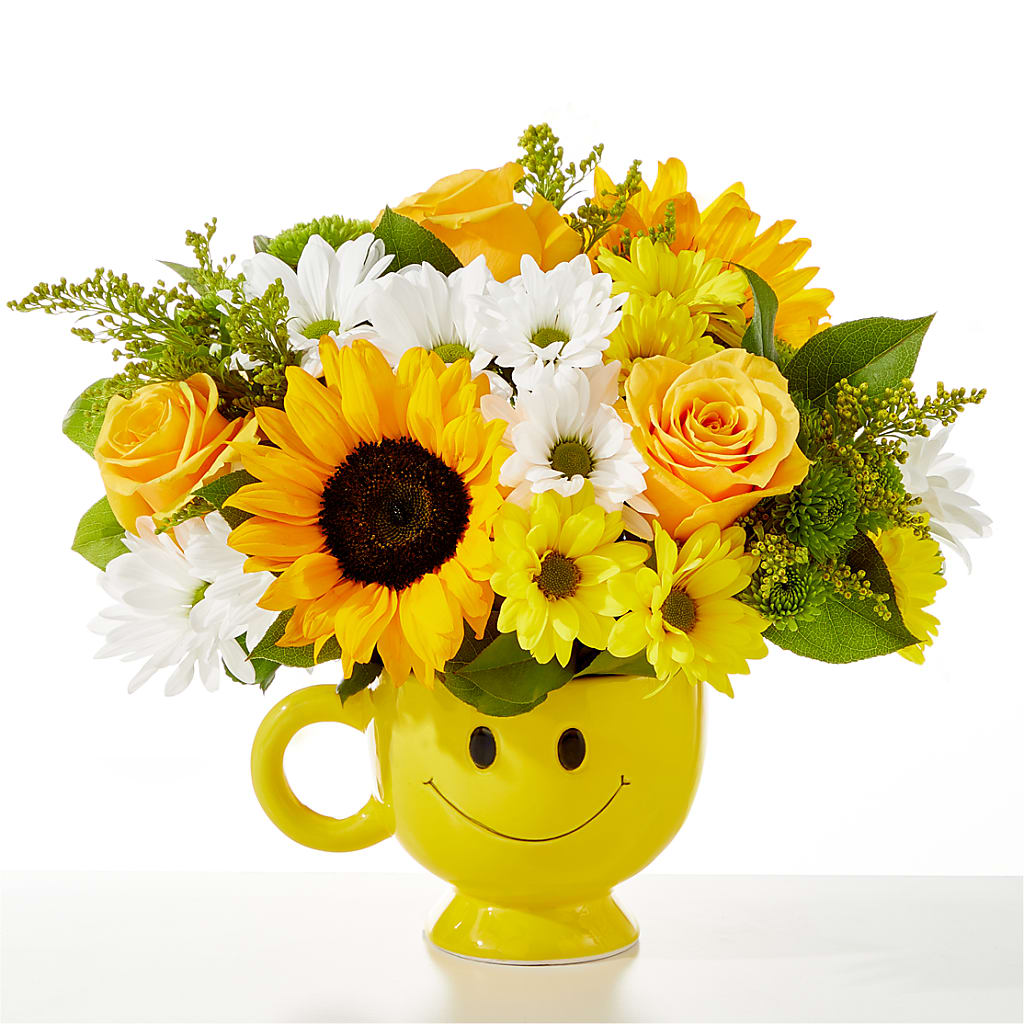 Be Happy Bouquet – The Flower Garden, Nettleton MS