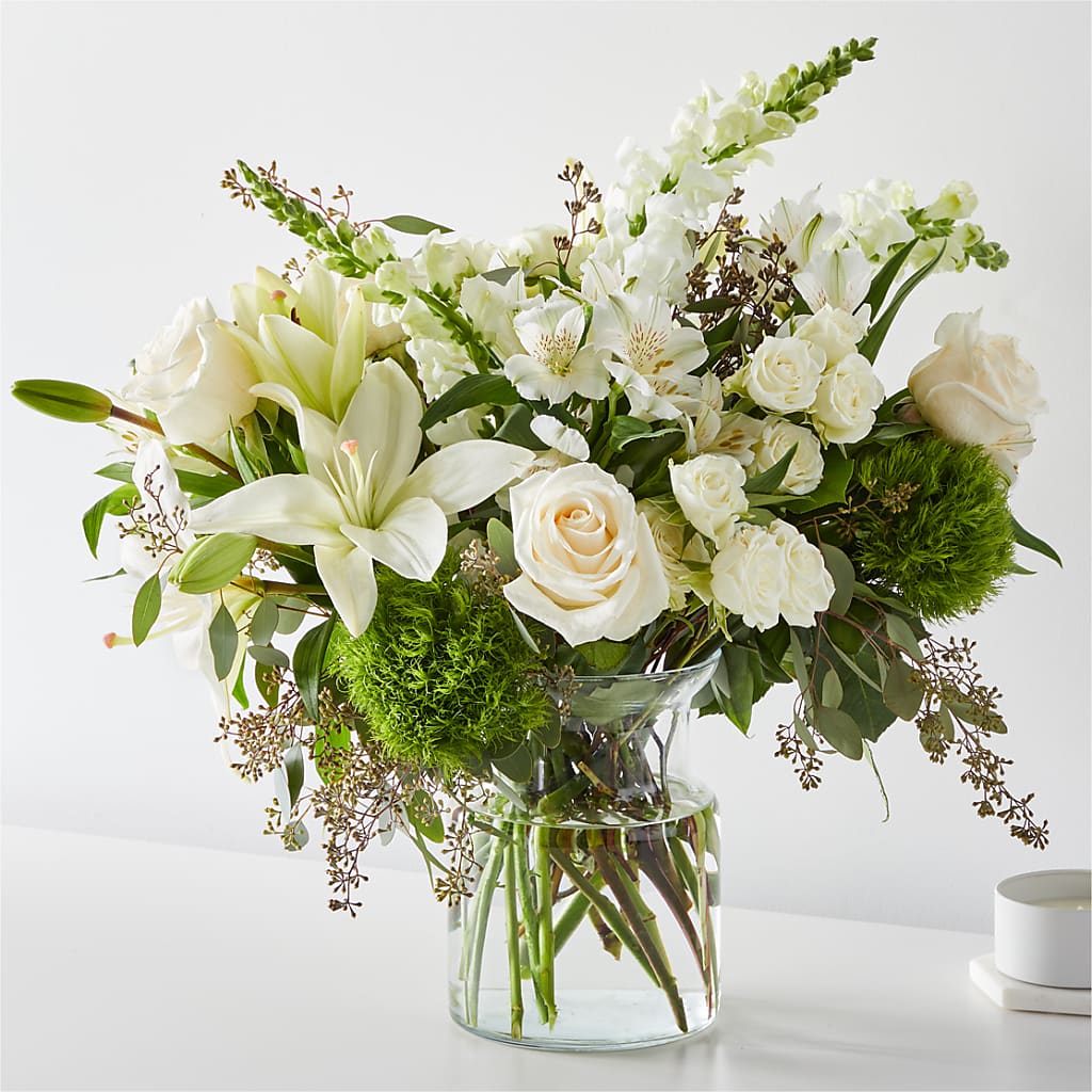 Fresh Linen Bouquet – The Flower Garden, Nettleton MS