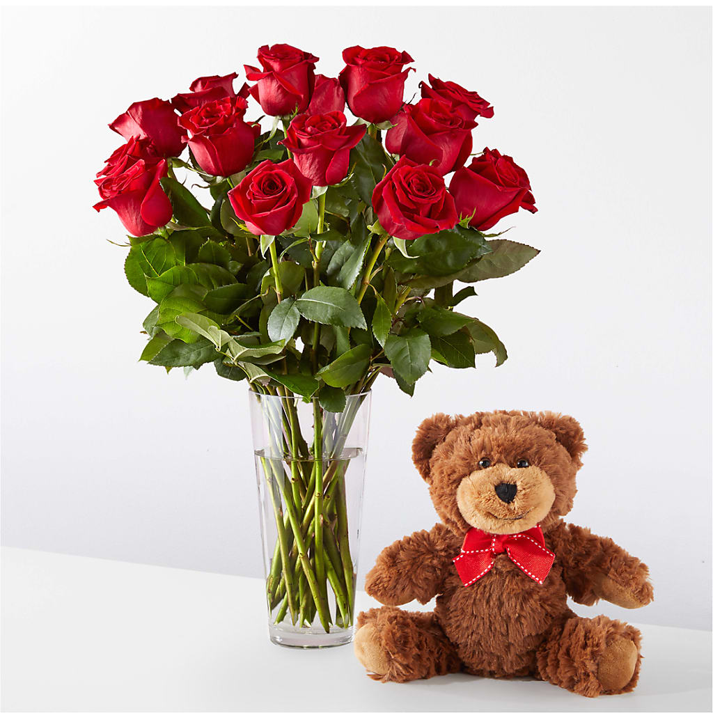 Romantic Long Stem Red Rose Bouquet Bundles – The Flower Garden, Nettleton MS