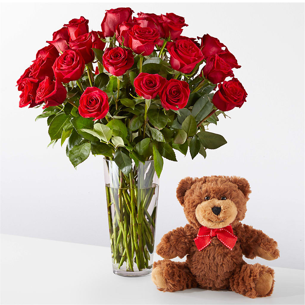 Romantic Long Stem Red Rose Bouquet Bundles – The Flower Garden, Nettleton MS