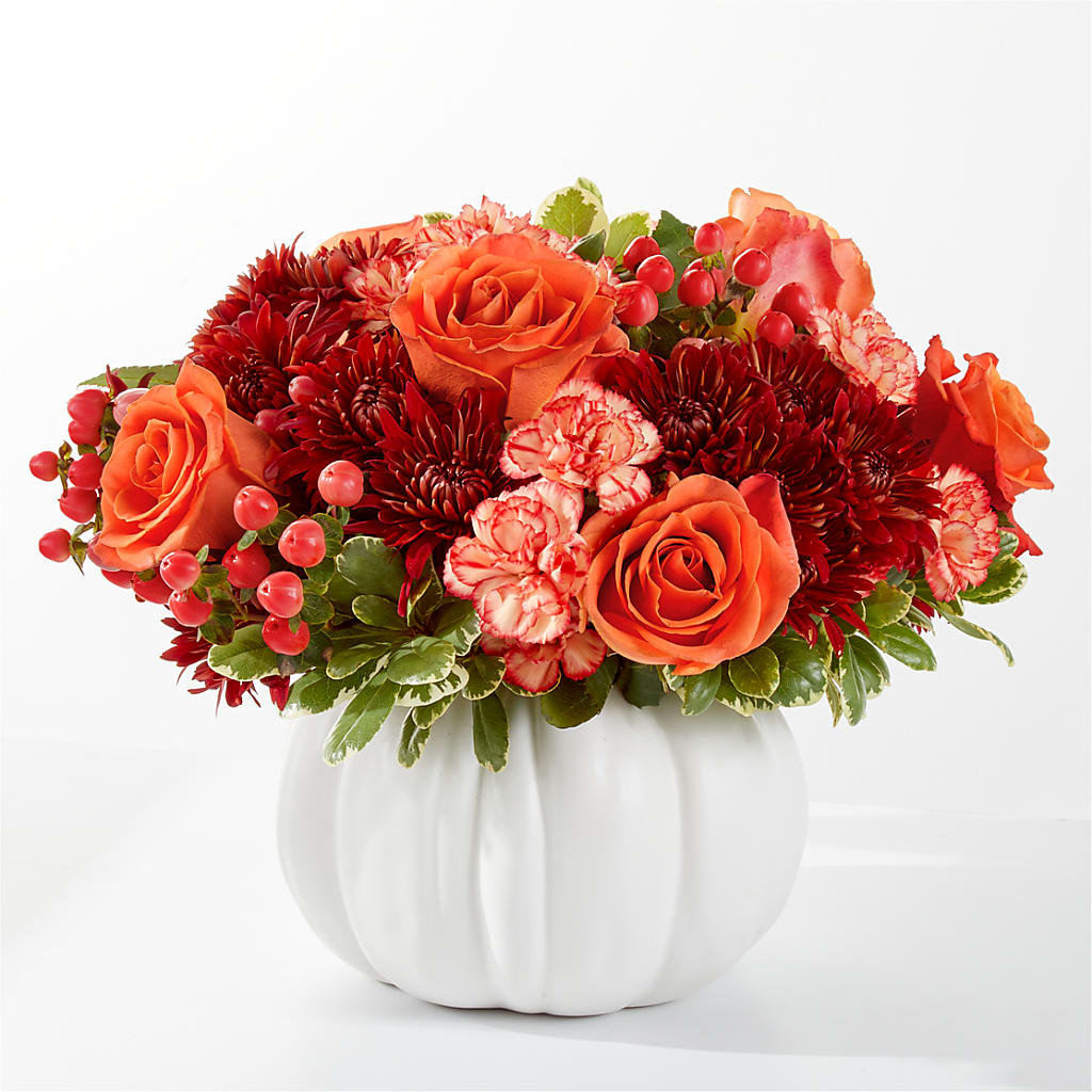Autumn Air Pumpkin Bouquet – The Flower Garden, Nettleton MS