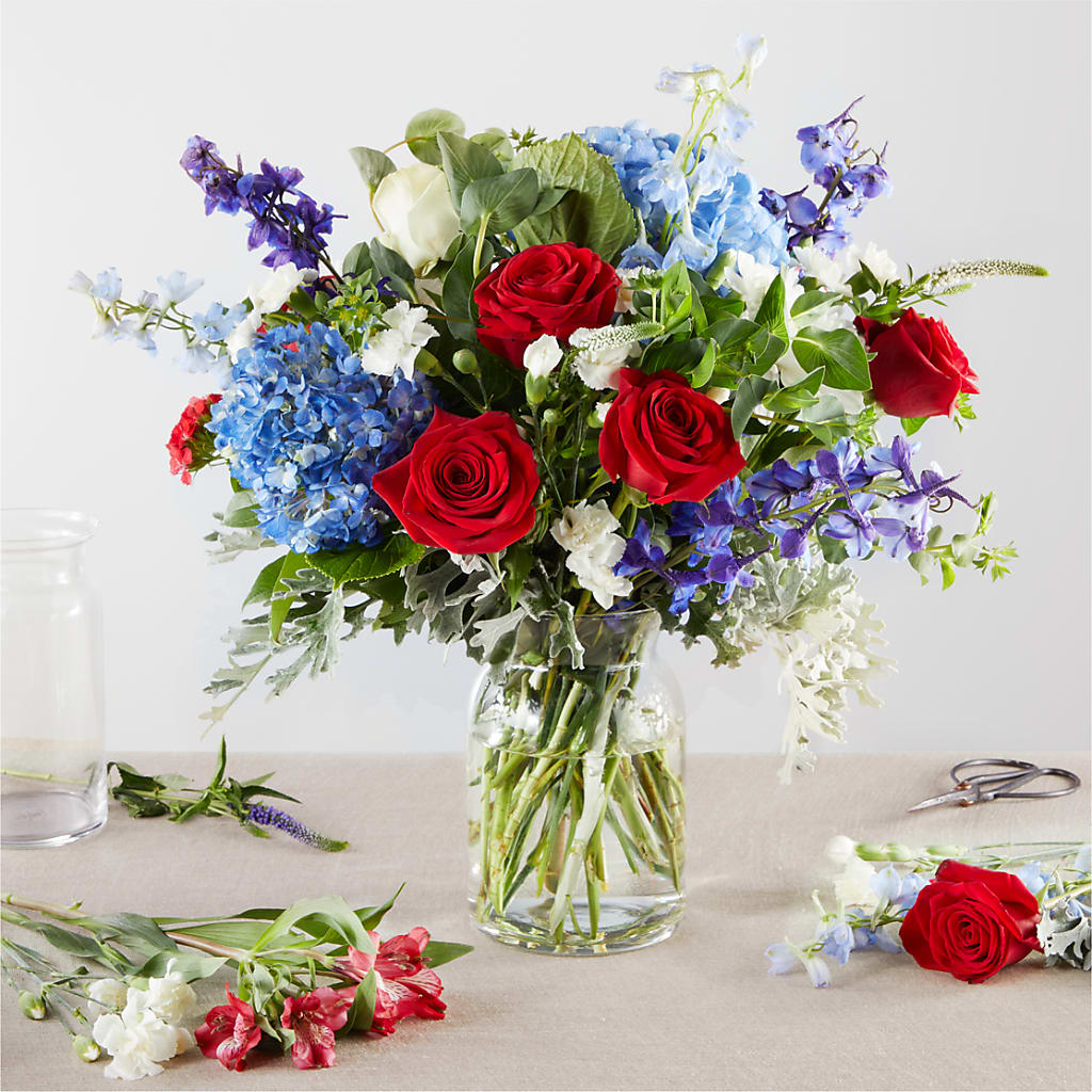 Star Spangled - A Florist Original – The Flower Garden, Nettleton MS