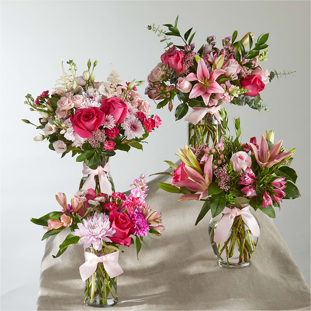 Pink Ribbon - A Florist Original – The Flower Garden, Nettleton MS