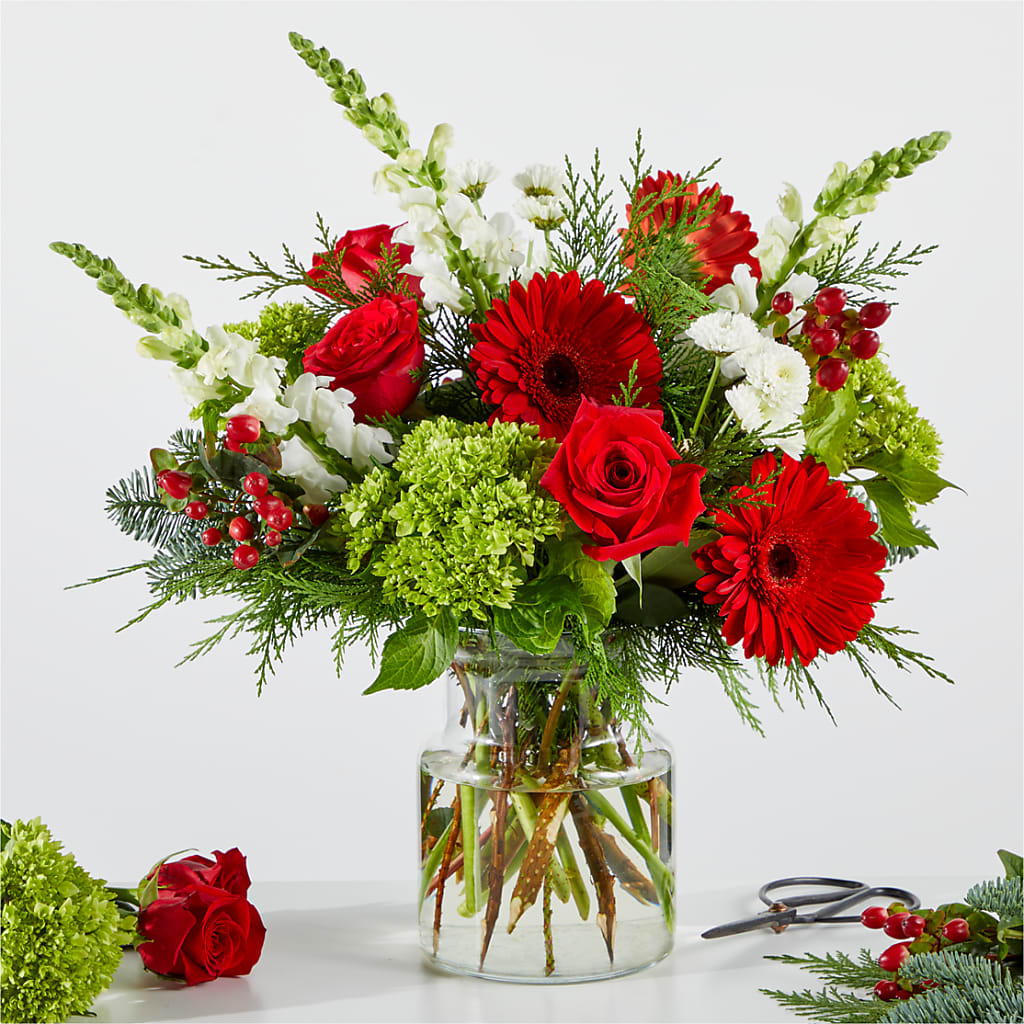 Merry Moment Bouquet – A Florist Original – The Flower Garden, Nettleton MS