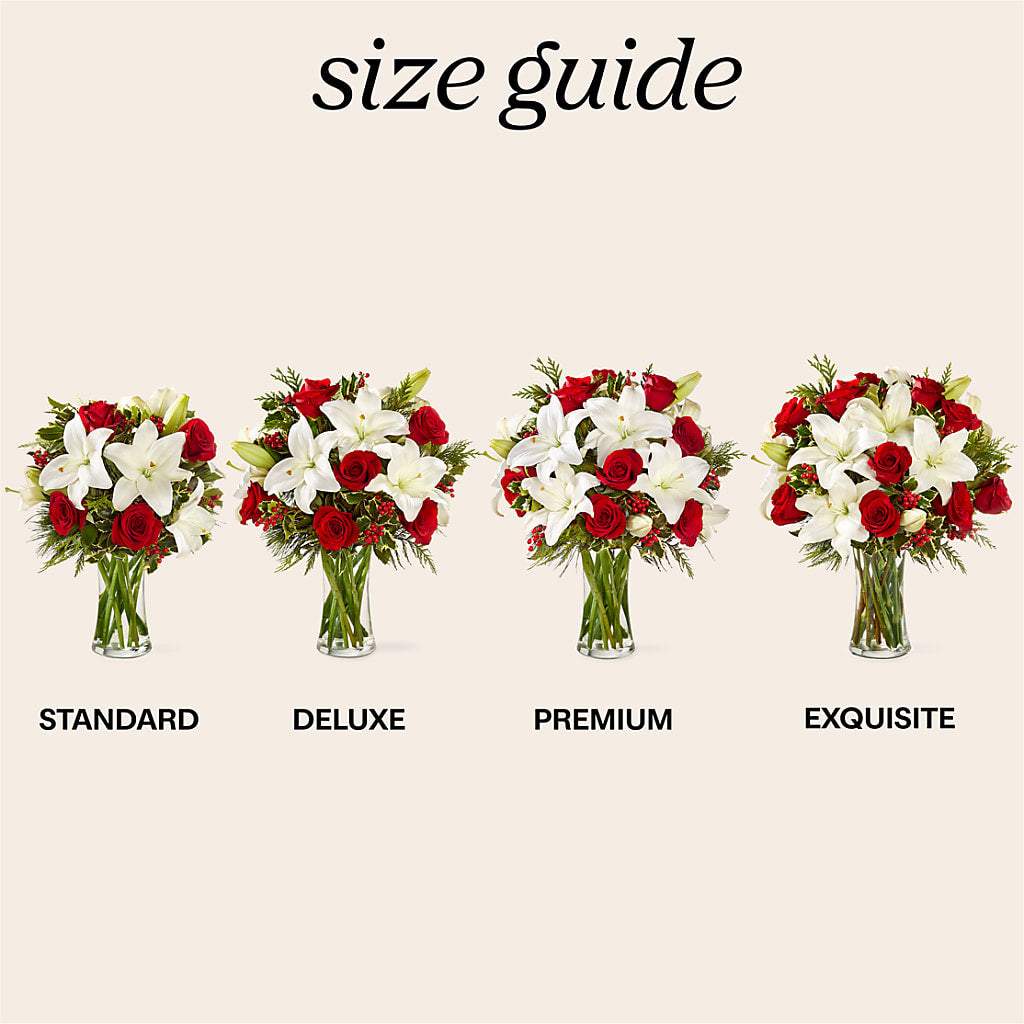 Sparkling Snowflakes Bouquet – The Flower Garden, Nettleton MS