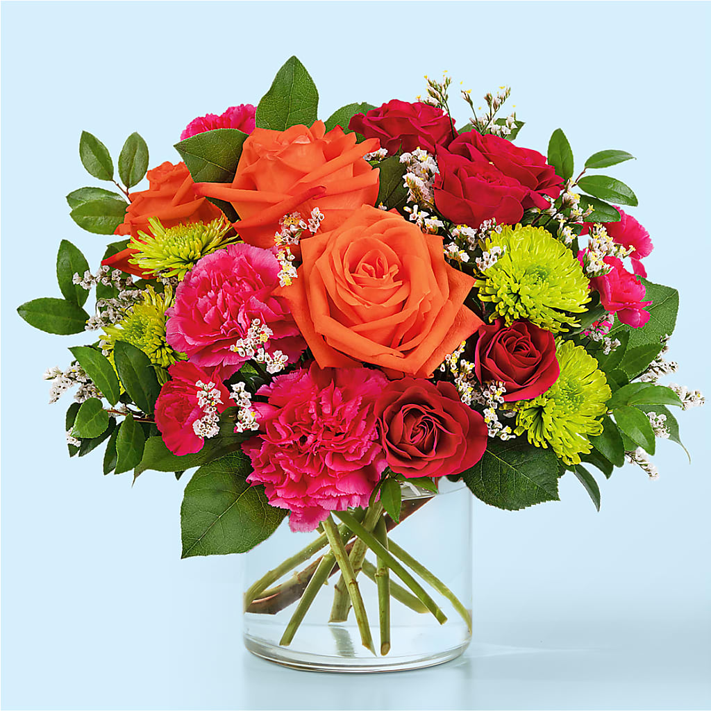 Colorful Carnival Bouquet – The Flower Garden, Nettleton MS
