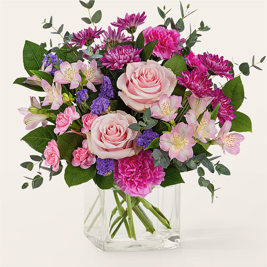 Rosy Radiance Bouquet – The Flower Garden, Nettleton MS