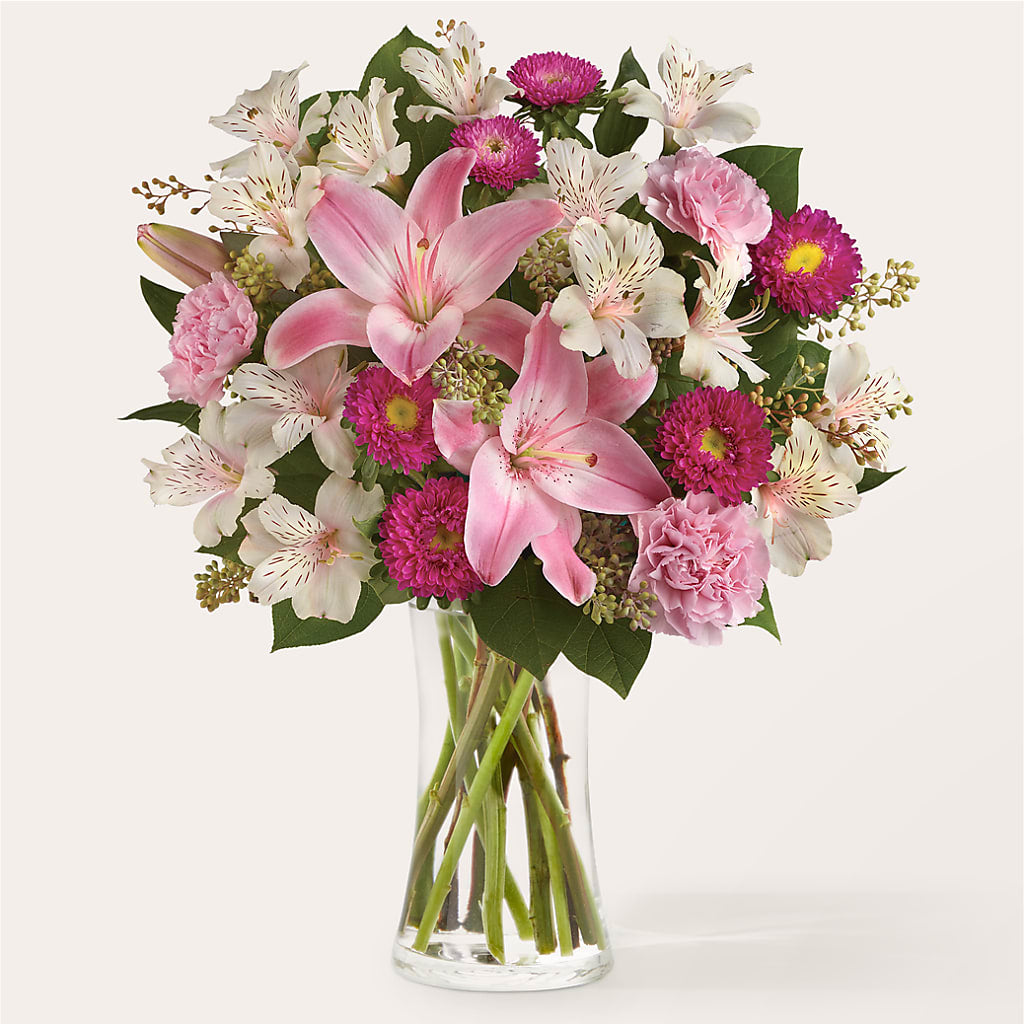 Feeling Fuchsia Bouquet – The Flower Garden, Nettleton MS