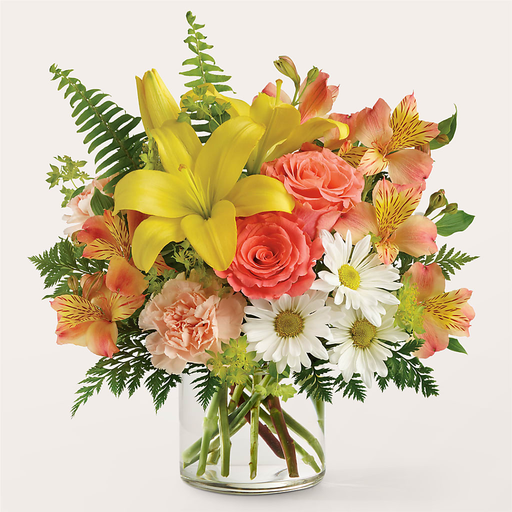 Sunset Strip Bouquet – The Flower Garden, Nettleton MS
