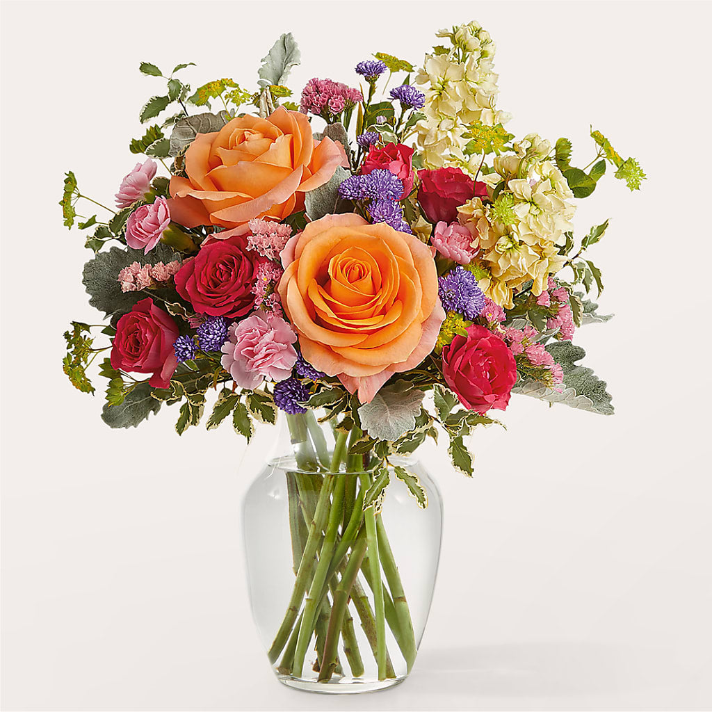 Tangerine Tango Bouquet – The Flower Garden, Nettleton MS
