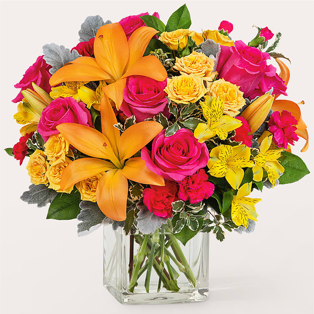 To the Tropics Bouquet – The Flower Garden, Nettleton MS