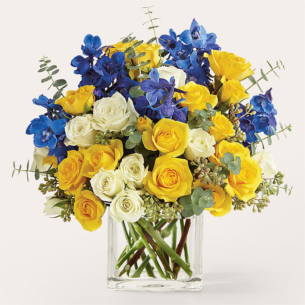 Sparkling Citrine Bouquet – The Flower Garden, Nettleton MS