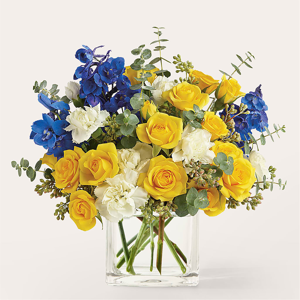 Sparkling Citrine Bouquet – The Flower Garden, Nettleton MS