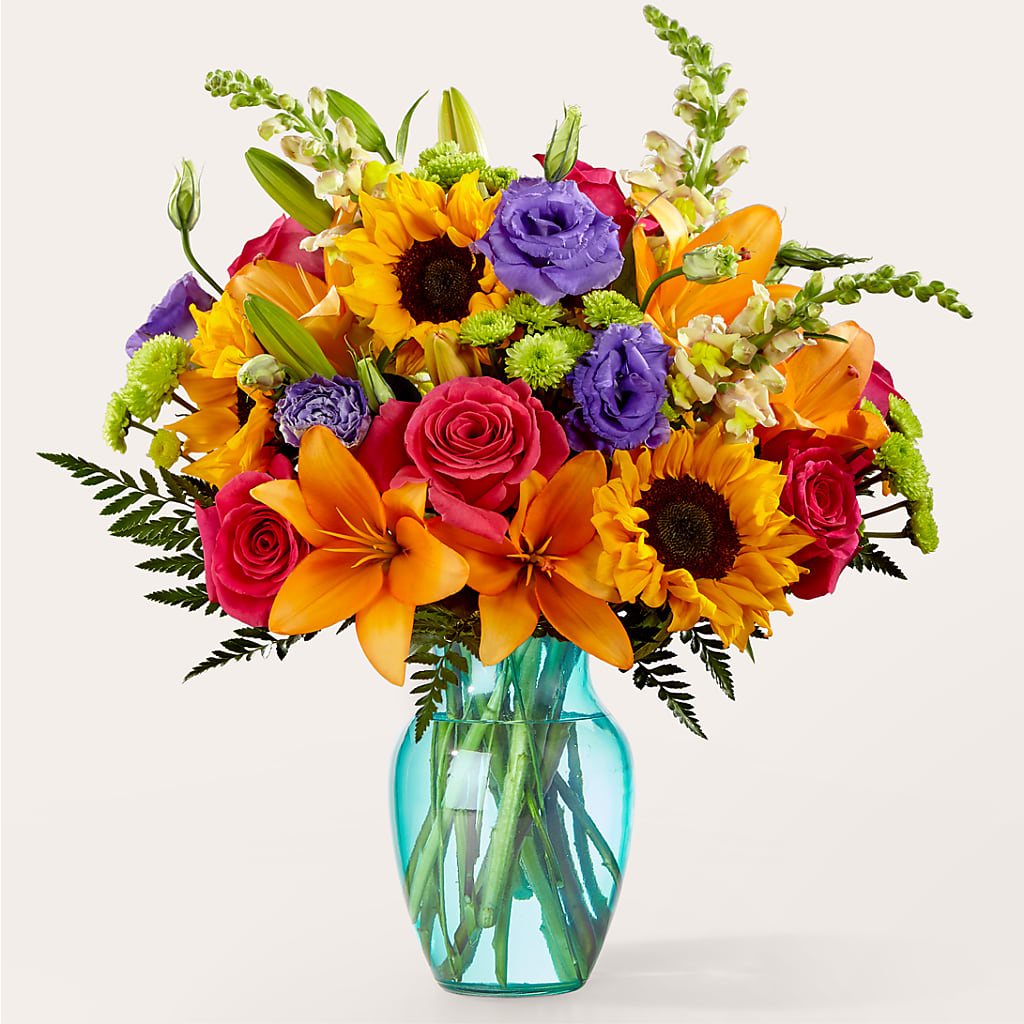 Double Rainbow Bouquet – The Flower Garden, Nettleton MS