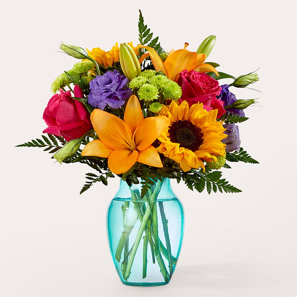Double Rainbow Bouquet – The Flower Garden, Nettleton MS
