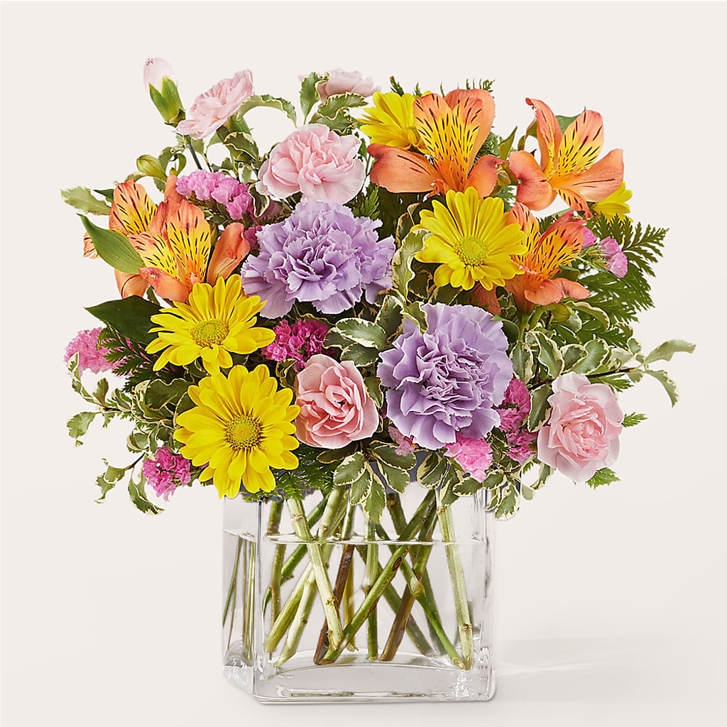 Shades of Happiness Bouquet – The Flower Garden, Nettleton MS