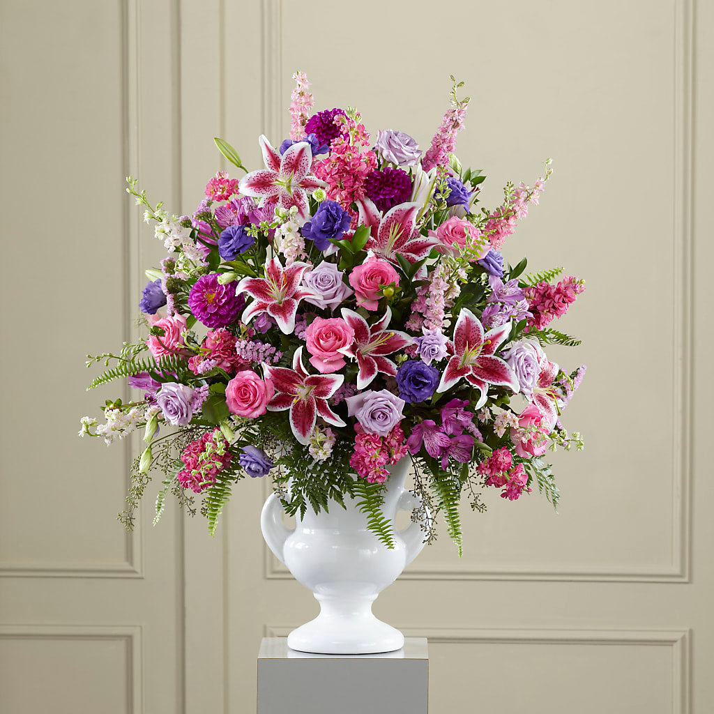Peaceful Tribute Arrangement – The Flower Garden, Nettleton MS