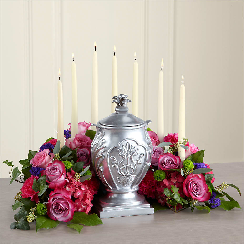 Peaceful Thoughts Arrangement – The Flower Garden, Nettleton MS