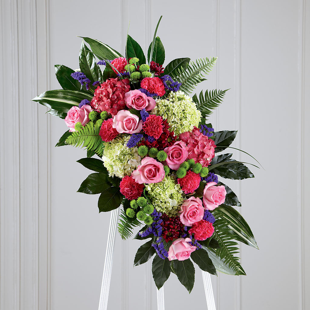 Refreshing Mix Standing Spray – The Flower Garden, Nettleton MS