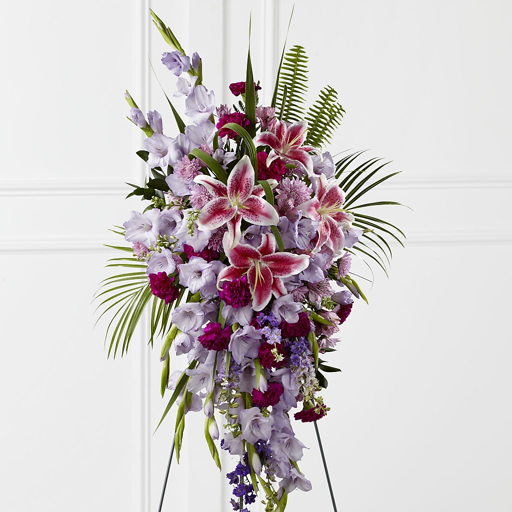 Tender Touch Standing Spray – The Flower Garden, Nettleton MS