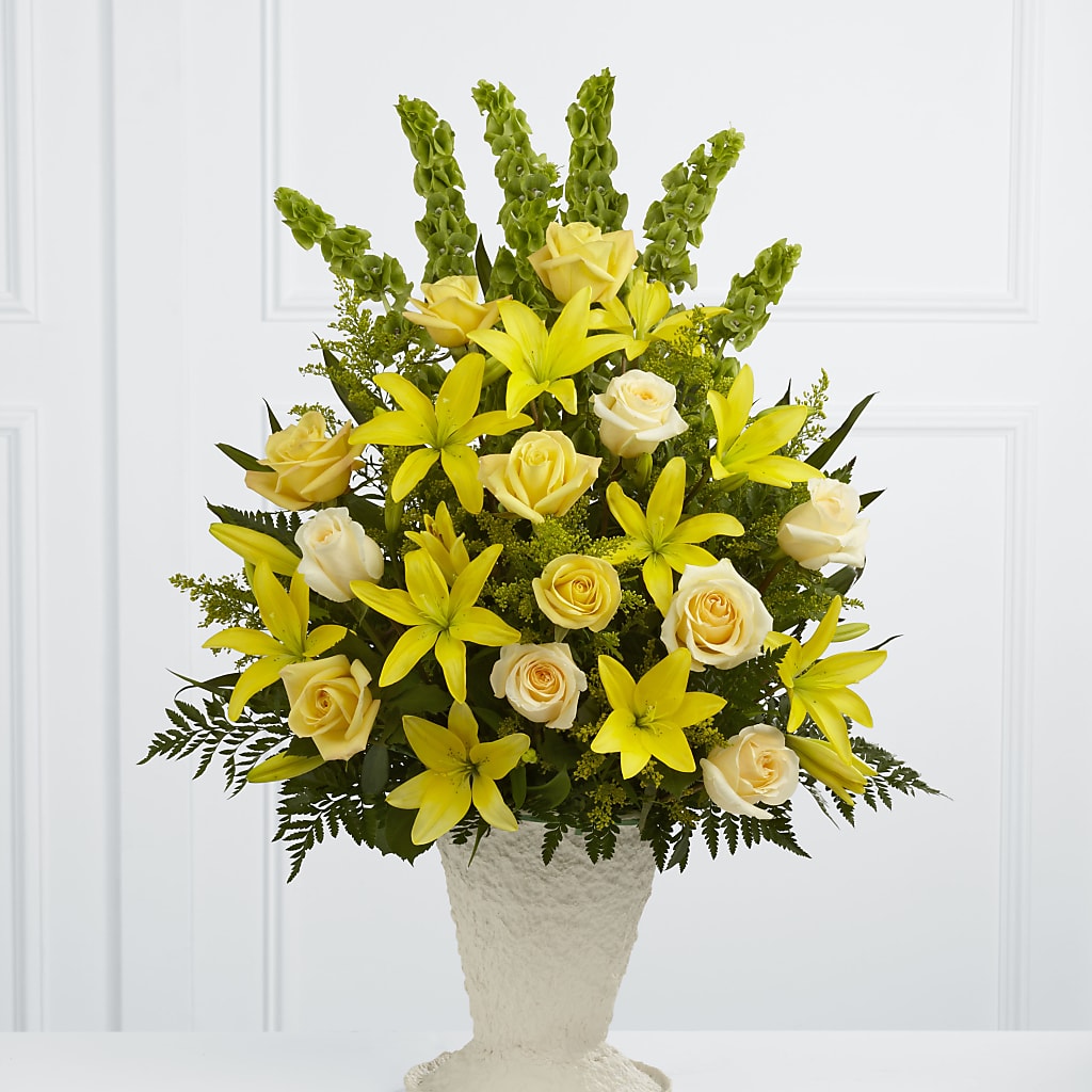 Golden Memories Arrangement – The Flower Garden, Nettleton MS