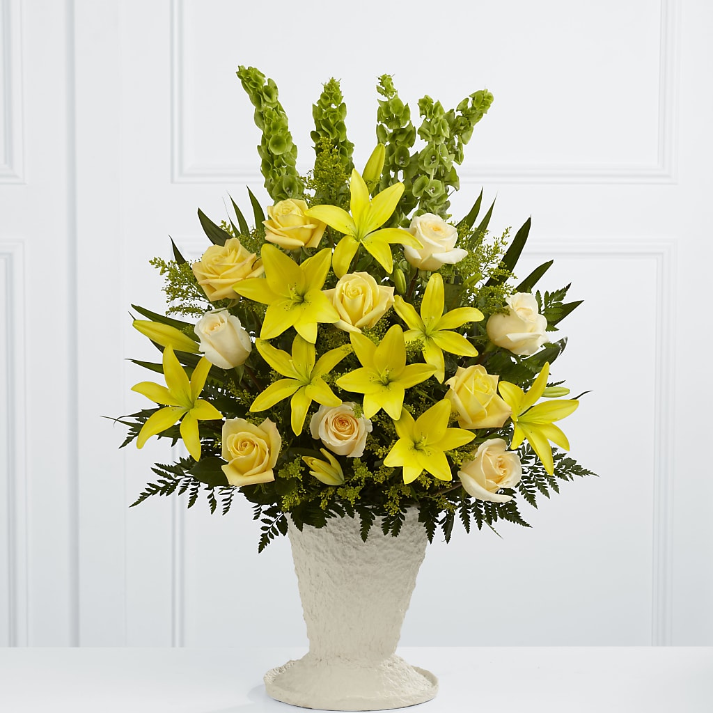 Golden Memories Arrangement – The Flower Garden, Nettleton MS