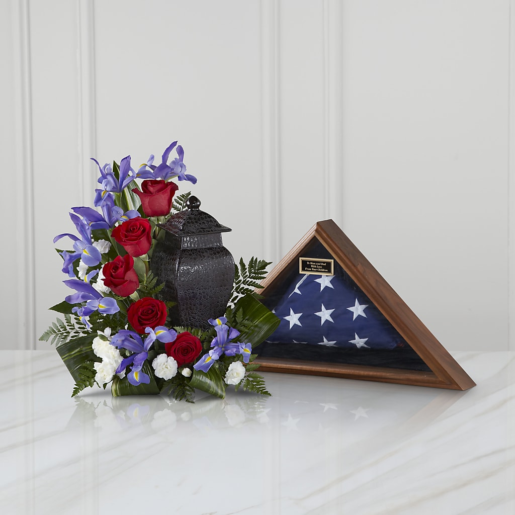 Patriotic Tribute Arrangement – The Flower Garden, Nettleton MS