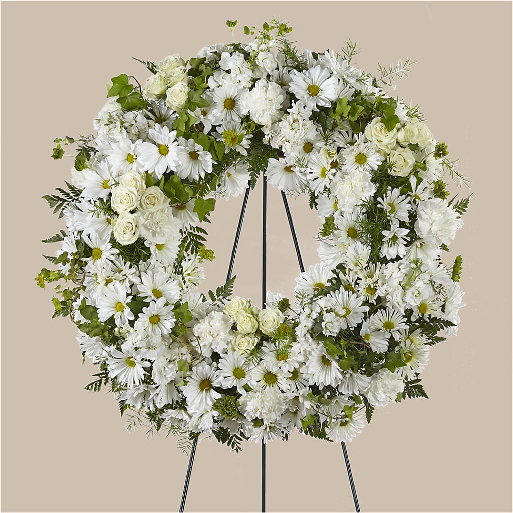Faithful Wishes Wreath – The Flower Garden, Nettleton MS