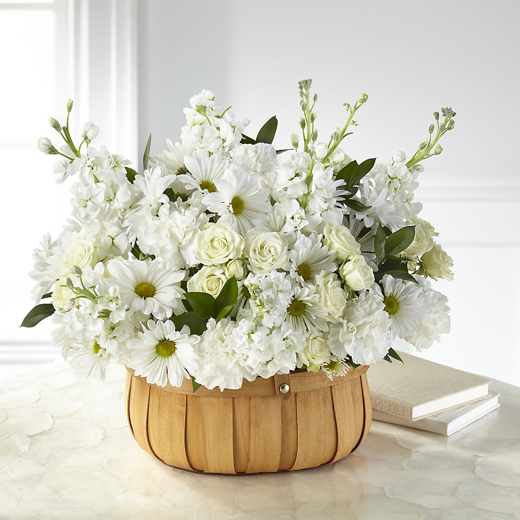 Graceful Garden Basket – The Flower Garden, Nettleton MS