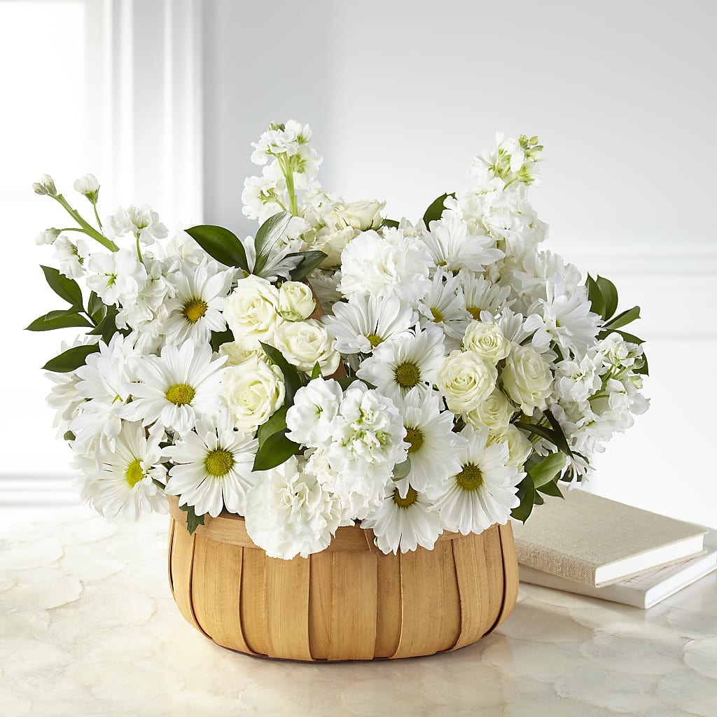 Graceful Garden Basket – The Flower Garden, Nettleton MS