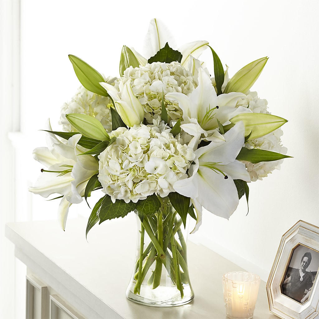 Compassionate Lily Bouquet – The Flower Garden, Nettleton MS