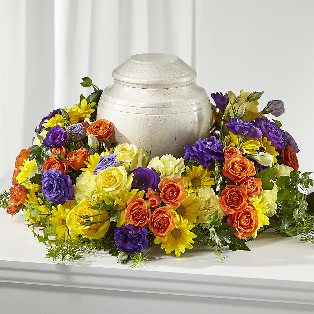 Blossoms of Remembrance Cremation Adornment – The Flower Garden, Nettleton MS