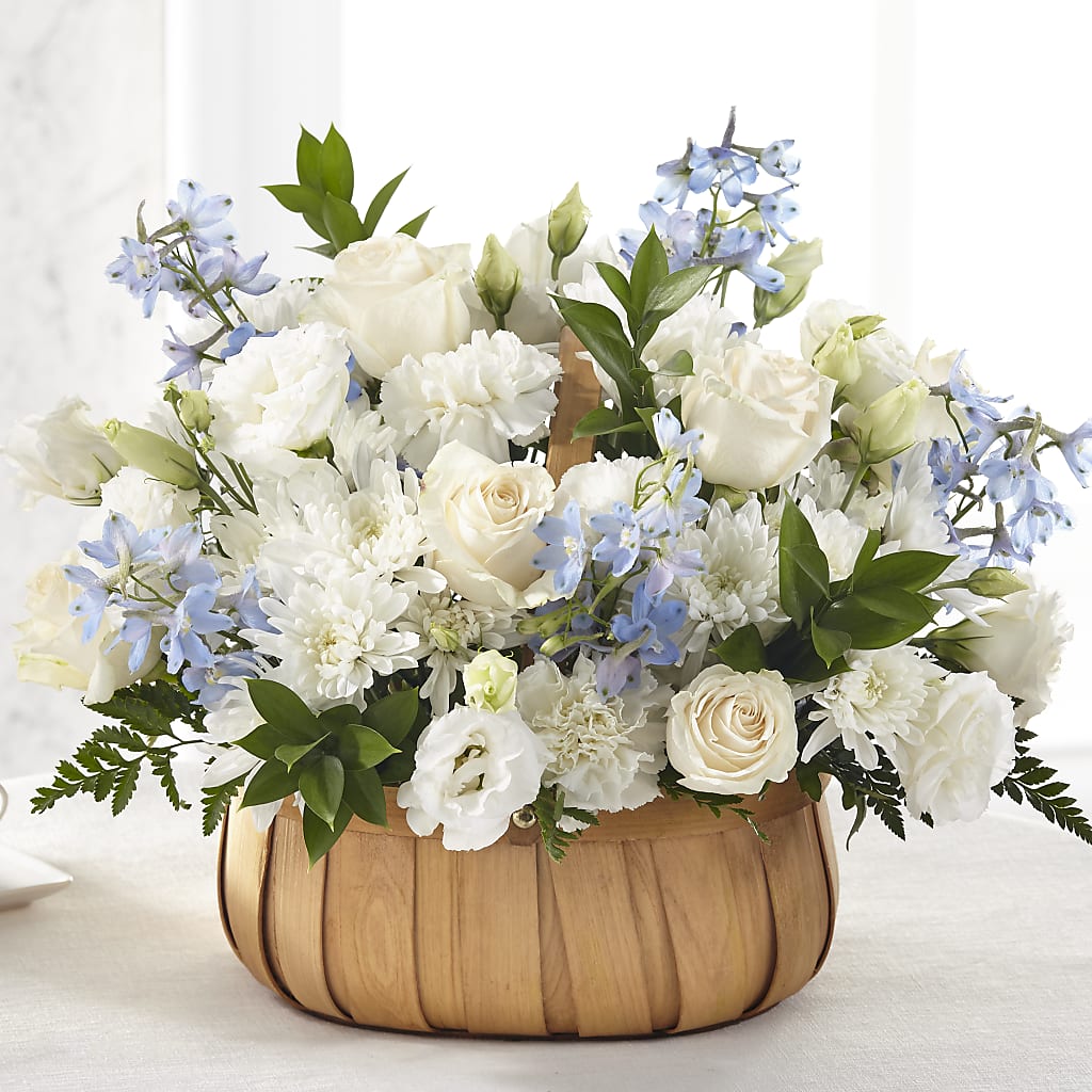 Sincerely Heartfelt Basket – The Flower Garden, Nettleton MS