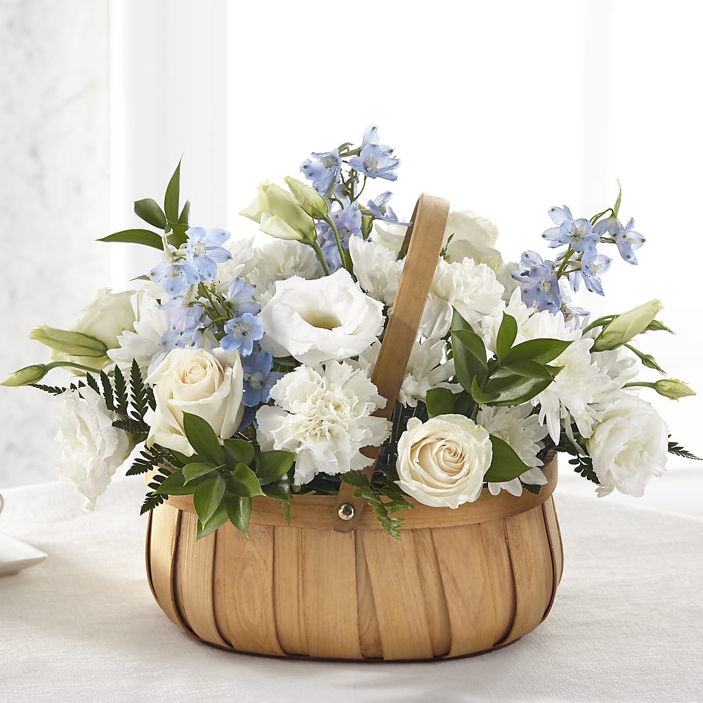 Sincerely Heartfelt Basket – The Flower Garden, Nettleton MS