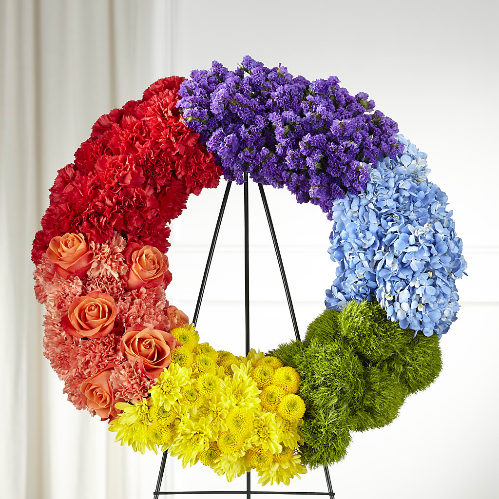 Circle of Love Wreath – The Flower Garden, Nettleton MS