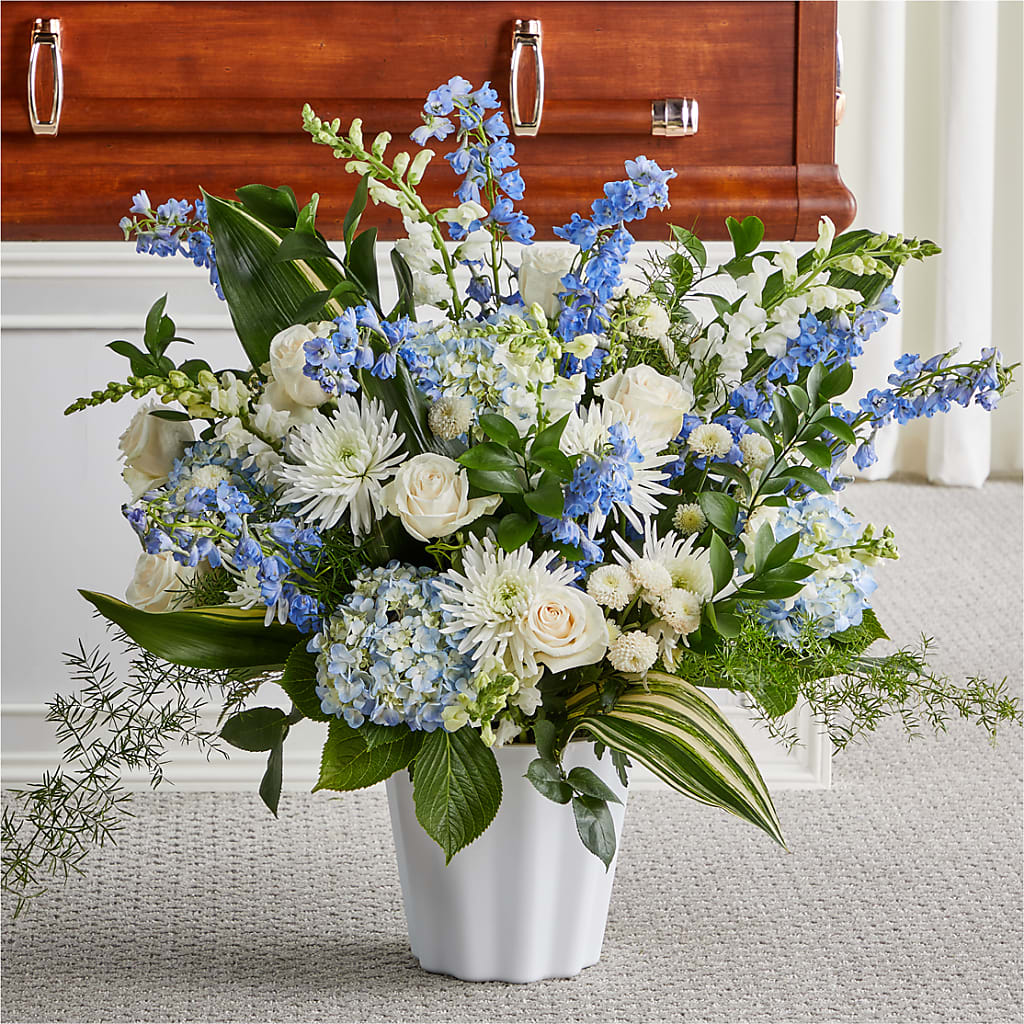 Everlasting Memories Floor Basket – The Flower Garden, Nettleton MS