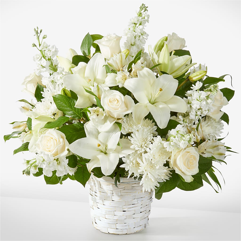 Peaceful Reflections Arrangement – The Flower Garden, Nettleton MS