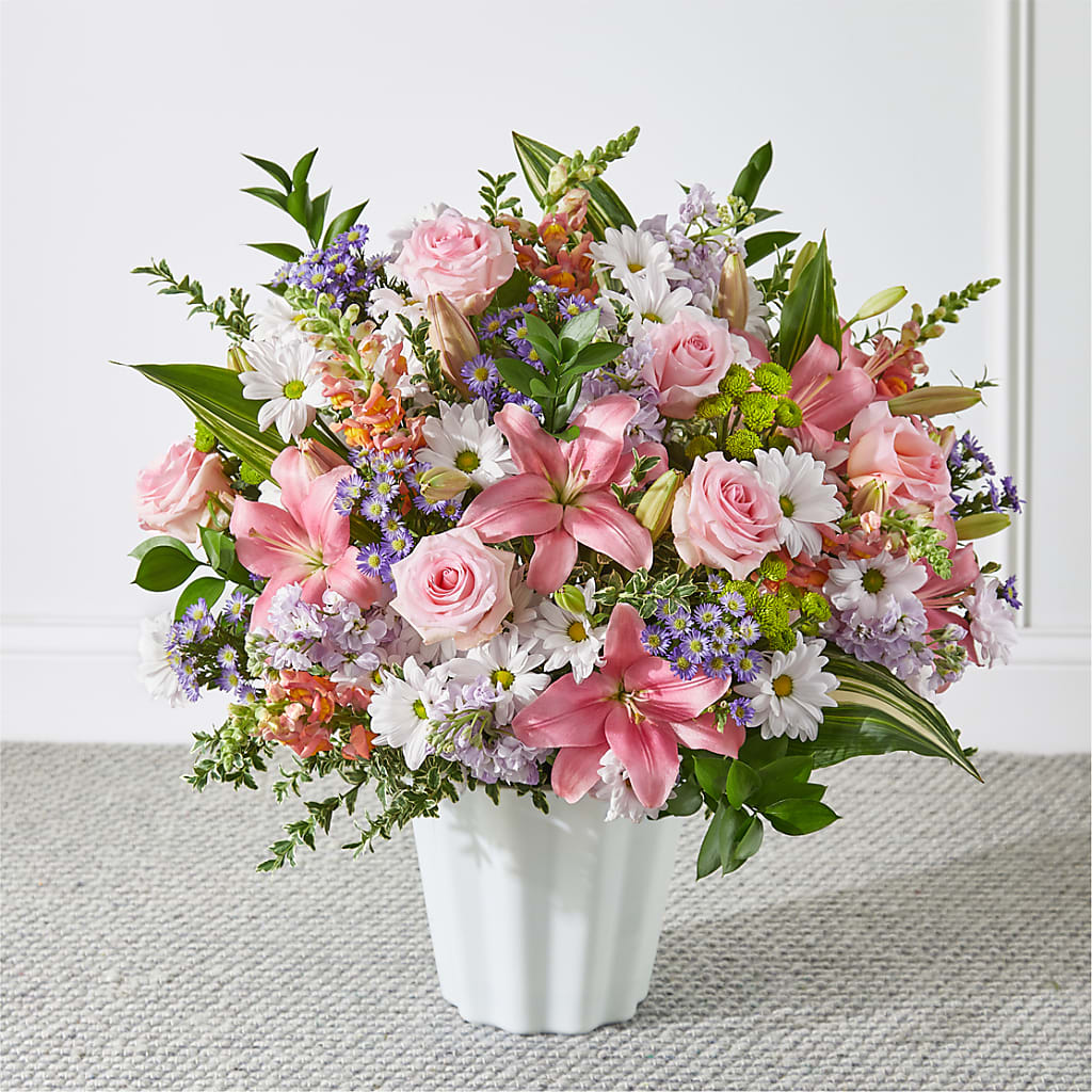 Abundant Compassion Floor Basket – The Flower Garden, Nettleton MS