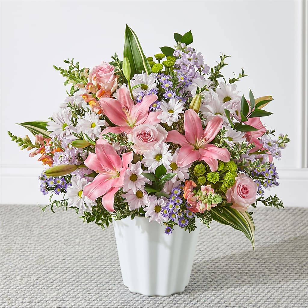 Abundant Compassion Floor Basket – The Flower Garden, Nettleton MS