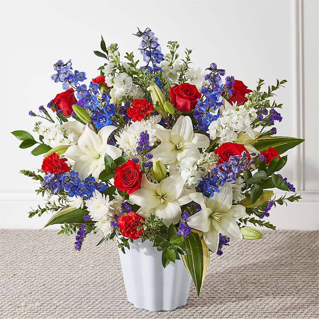 Consoled Floor Basket – The Flower Garden, Nettleton MS