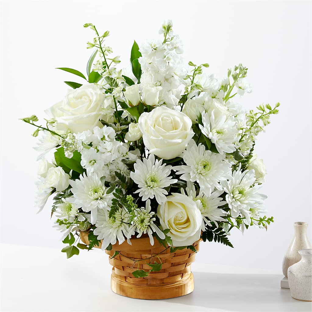 Heartfelt Condolences Arrangement – The Flower Garden, Nettleton MS