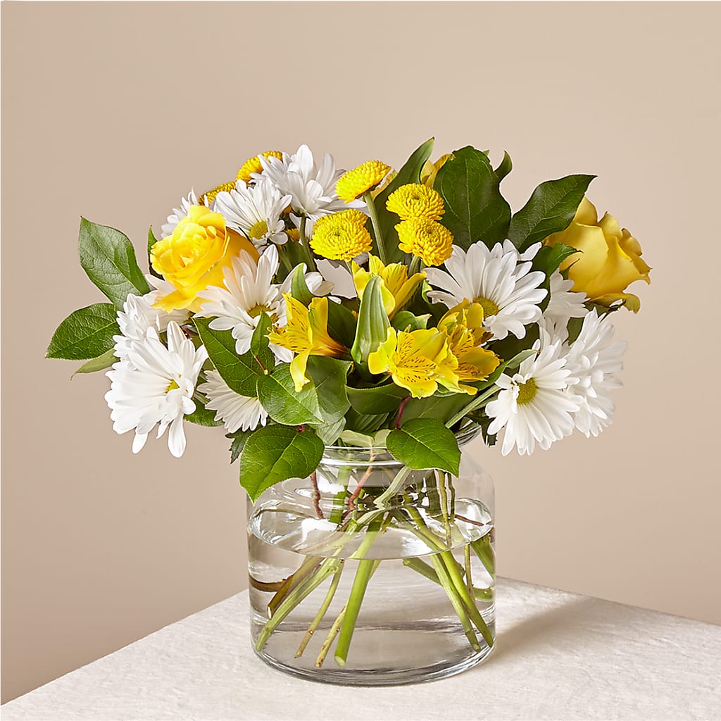 Sunny Sentiments Bouquet – The Flower Garden, Nettleton MS