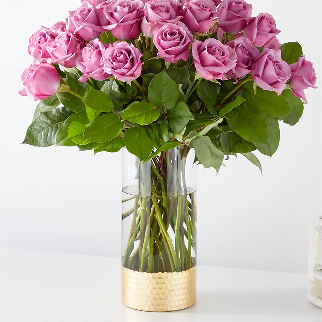 Secret Admirer Lavender Rose Bouquet – The Flower Garden, Nettleton MS