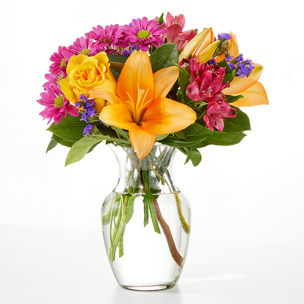 Colorful Visions Bouquet – The Flower Garden, Nettleton MS