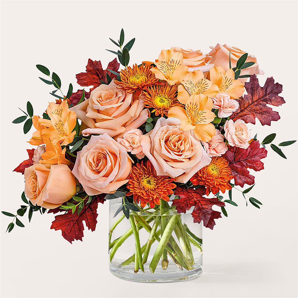 Spiced Latte Bouquet – The Flower Garden, Nettleton MS