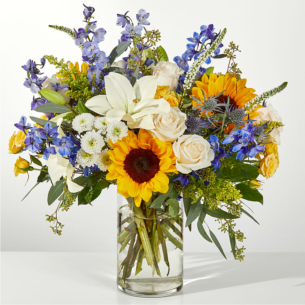 Wonderfully Sunny Bouquet – The Flower Garden, Nettleton MS
