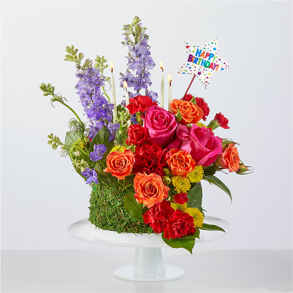 Best Year Yet Floral Cake – The Flower Garden, Nettleton MS